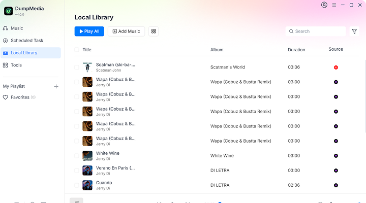 View the Converted Files