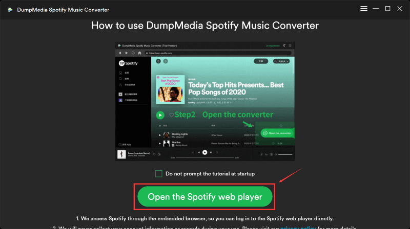 選択する Spotify Music Converter