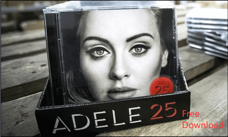 Adele 25アルバムを無料でダウンロード