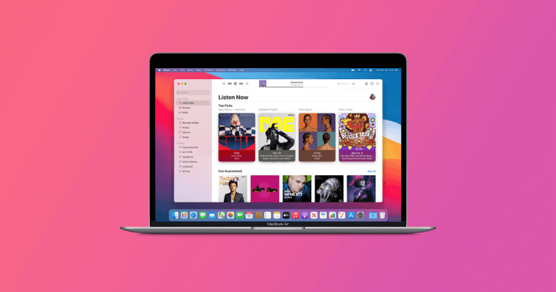 Apple musicアプリ