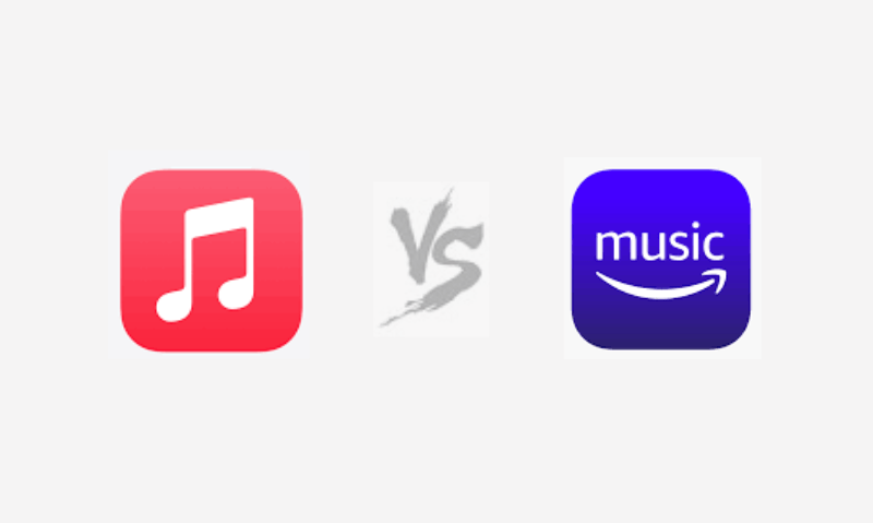 AppleMusicとAmazonHDの比較