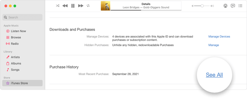MacでiTunesから購入した音楽をダウンロードする方法
