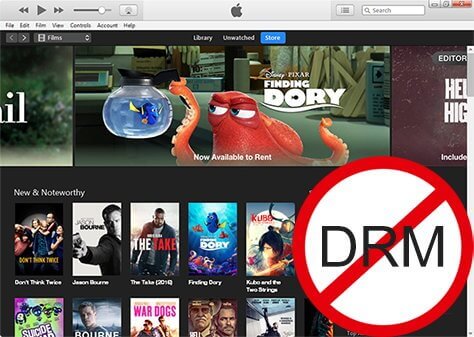 iTunesの映画/テレビ番組からDRMを削除する