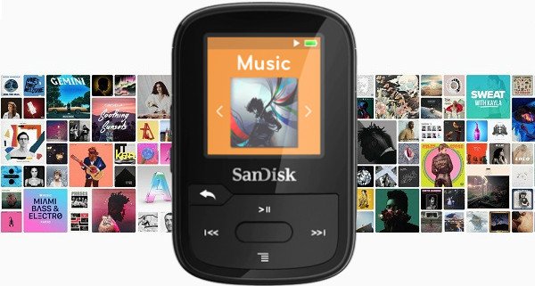 iTunesからSandiskSansaClipに音楽を転送する