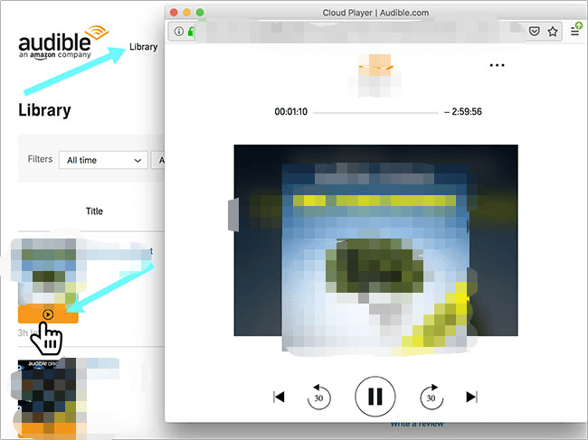 Audible CloudPlayerを入手する
