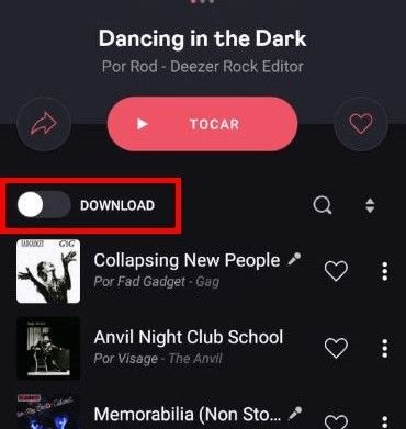 ダウンロード Deezer