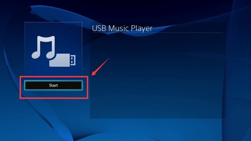 USB音楽プレーヤーを使用してUSBドライブをPS4に接続します