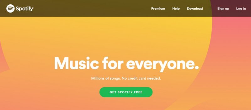 Spotifyを起動してサインインします