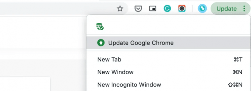 Google Chromeを更新して、ChromeでTwitterビデオを再生できない問題を修正します