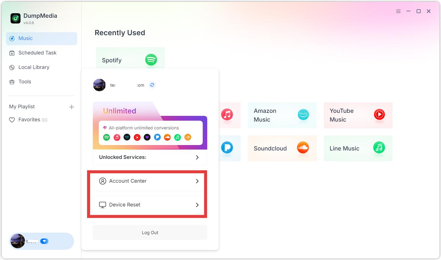 How to Manage Your DumpMedia Account