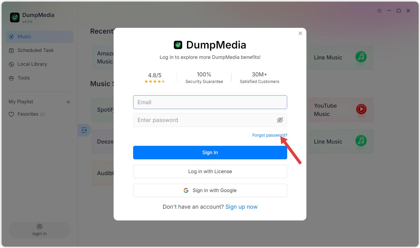 Activate the License Key