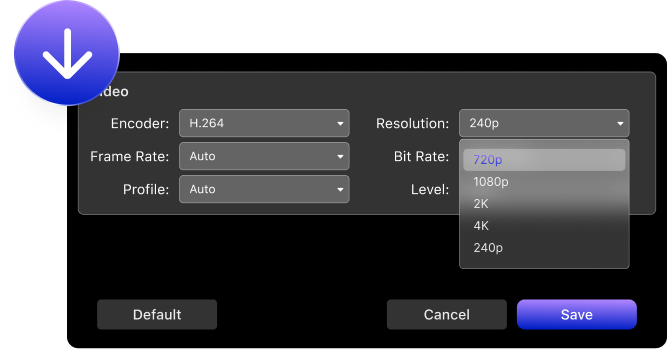 Integrated web player
